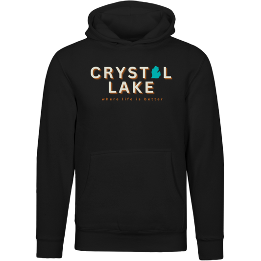 Crystal Lake~Where Life is Better Unisex Premium Hoodie