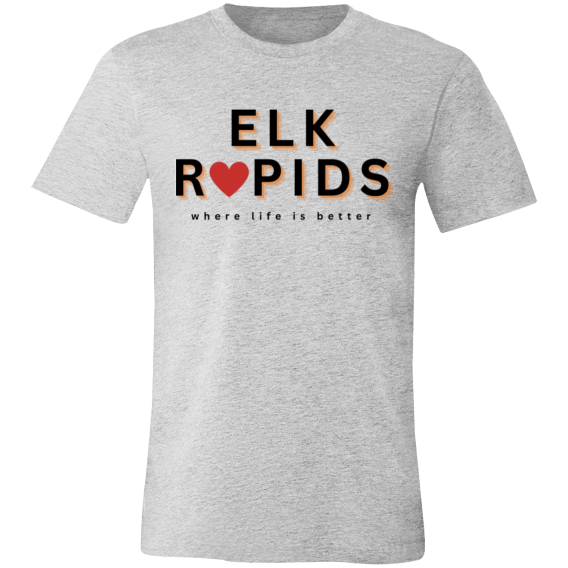 Elk Rapids ~Where Life is Better Unisex Jersey Tee