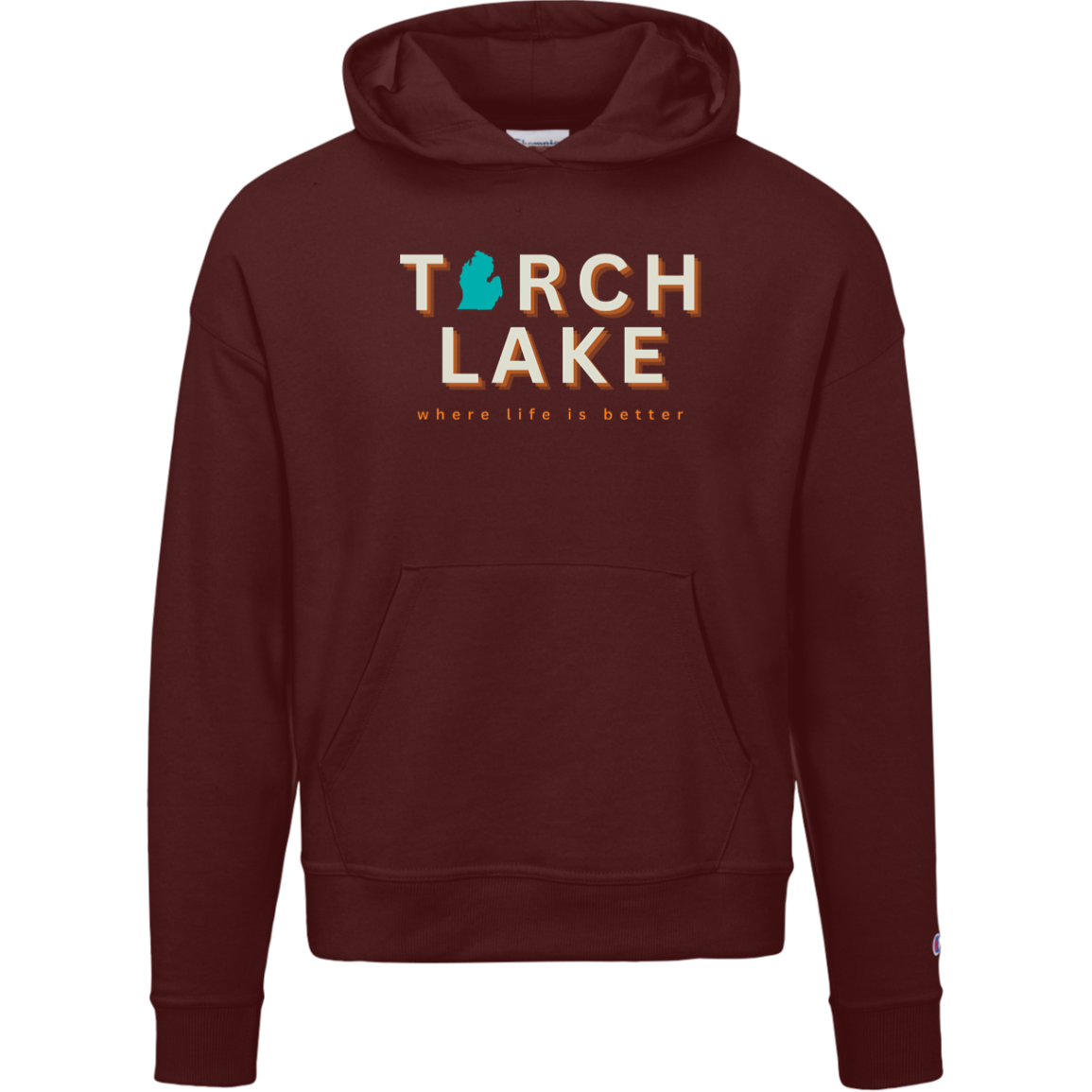 Torch Lake~Where Life is Better Women's Beachcomber Hoodie