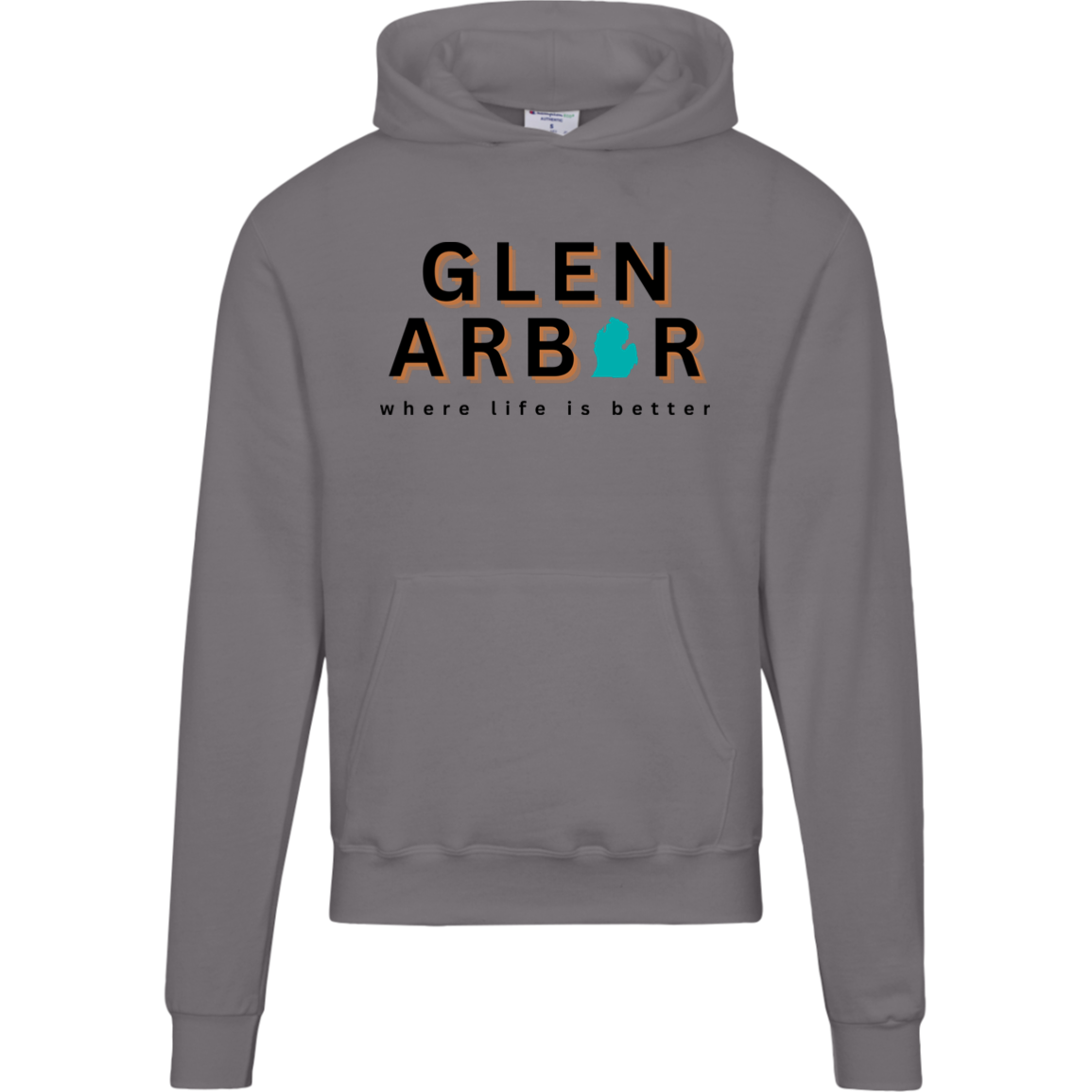 Glen Arbor~Where Life is Better Men's Beachcomber Hoodie