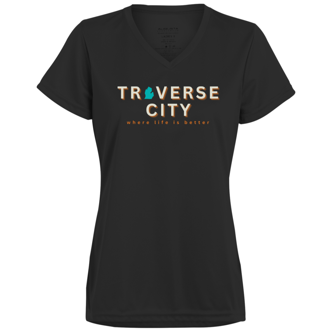 Traverse City ~Where Life is Better Ladies’ Performance Tee