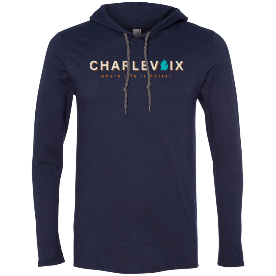 Charlevoix~Where Life is Better Super-Lite Unisex Hoodie