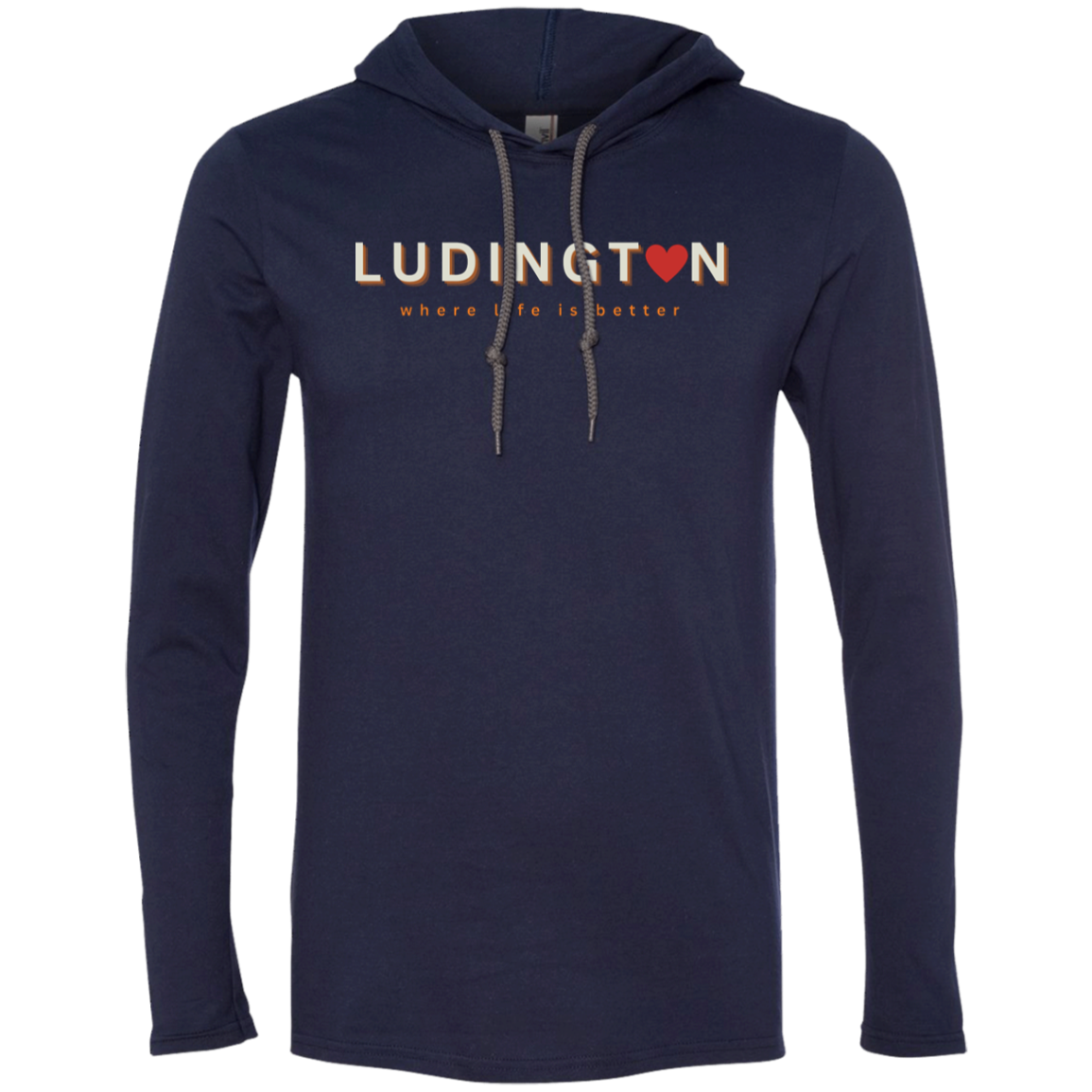 Ludington~Where Life is Better Super-Lite Unisex Hoodie