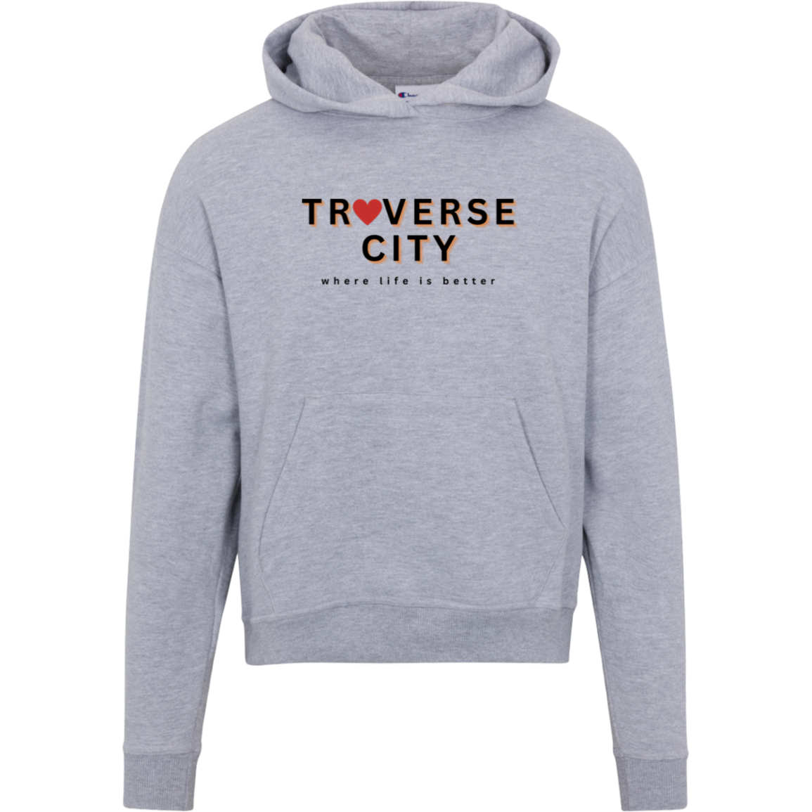 Traverse City~Where Life is Better Women's Beachcomber Hoodie