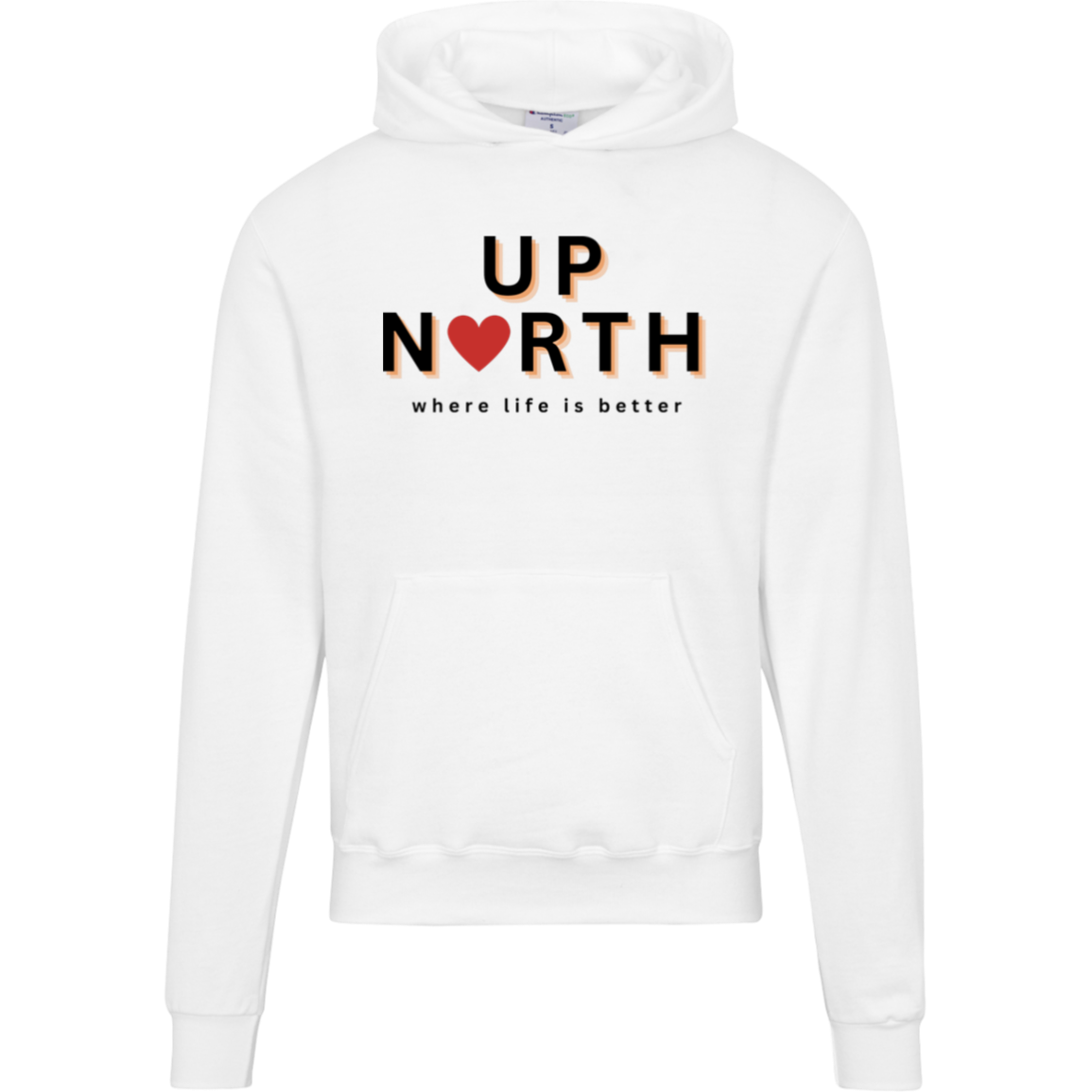 Up North~Where Life is Better Men's Beachcomber Hoodie