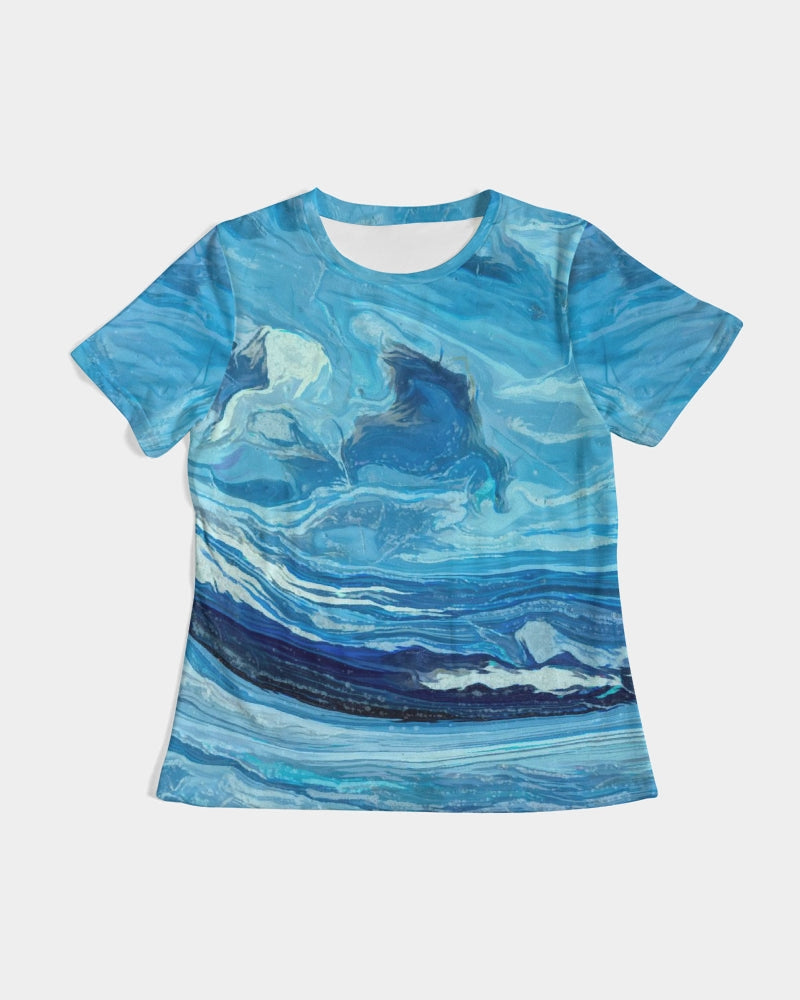 Leland Blue Women's All-Over Print Tee