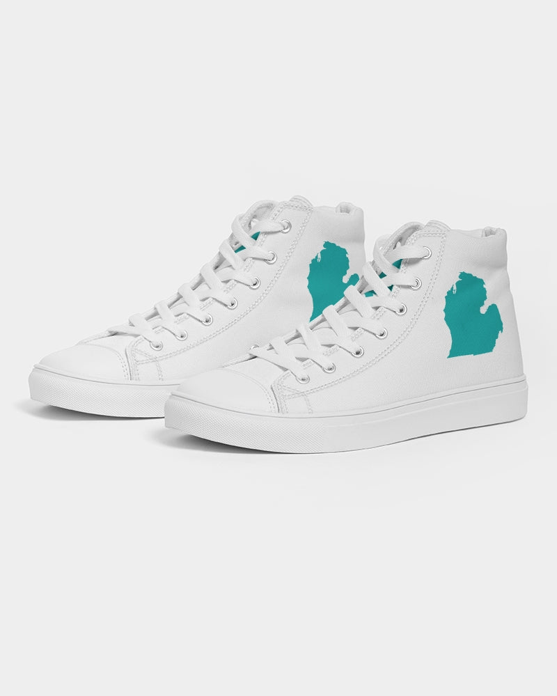 STATE OUTLINE Women's Hightop Canvas Shoe